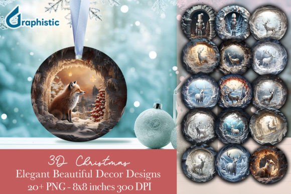 Break Wall Christmas Ornament PNG Bundle Review
