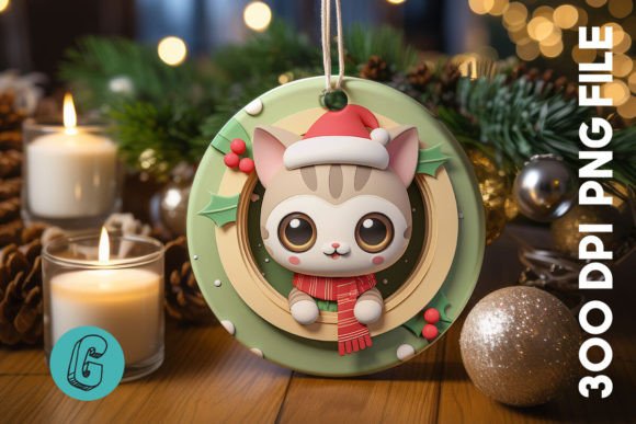 Cute Cat Christmas Ornament Front 16: A Designer's Real-World Review
