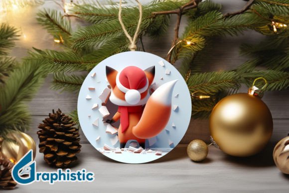 Fox 3D Christmas Ornament PNG Back 15: A Designer's Real-World Review