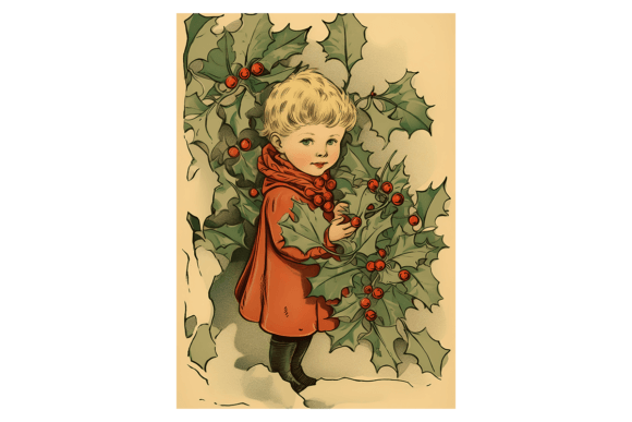 Holly Christmas Card Review for Modern Illustrations