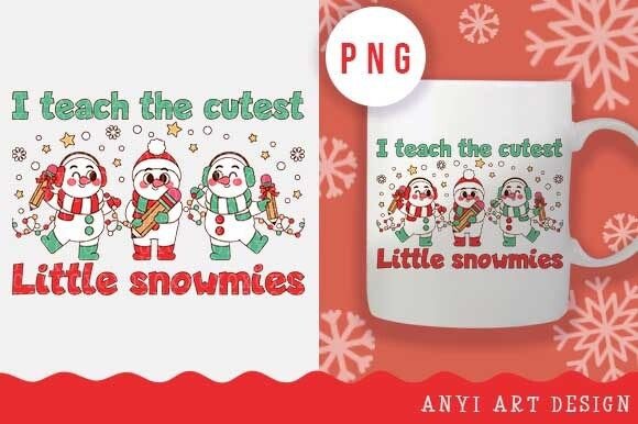 Snowman Teacher Christmas Sublimation: A Review for Digital Sellers